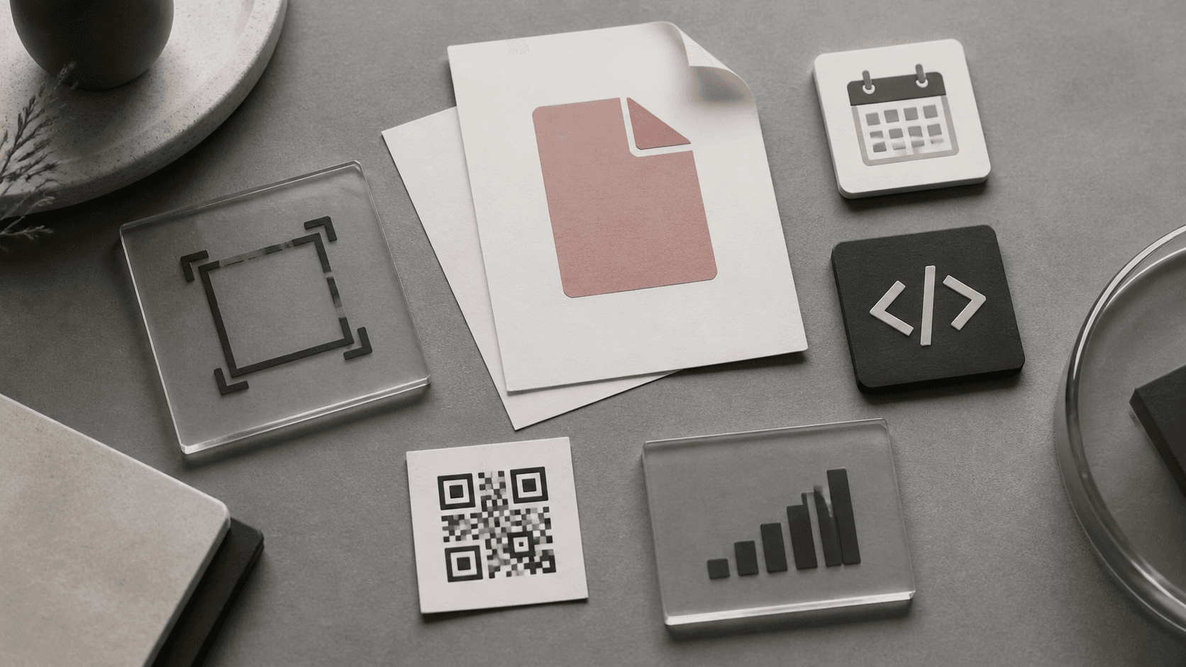 Editorial image of online tool tiles for everyday browser tasks